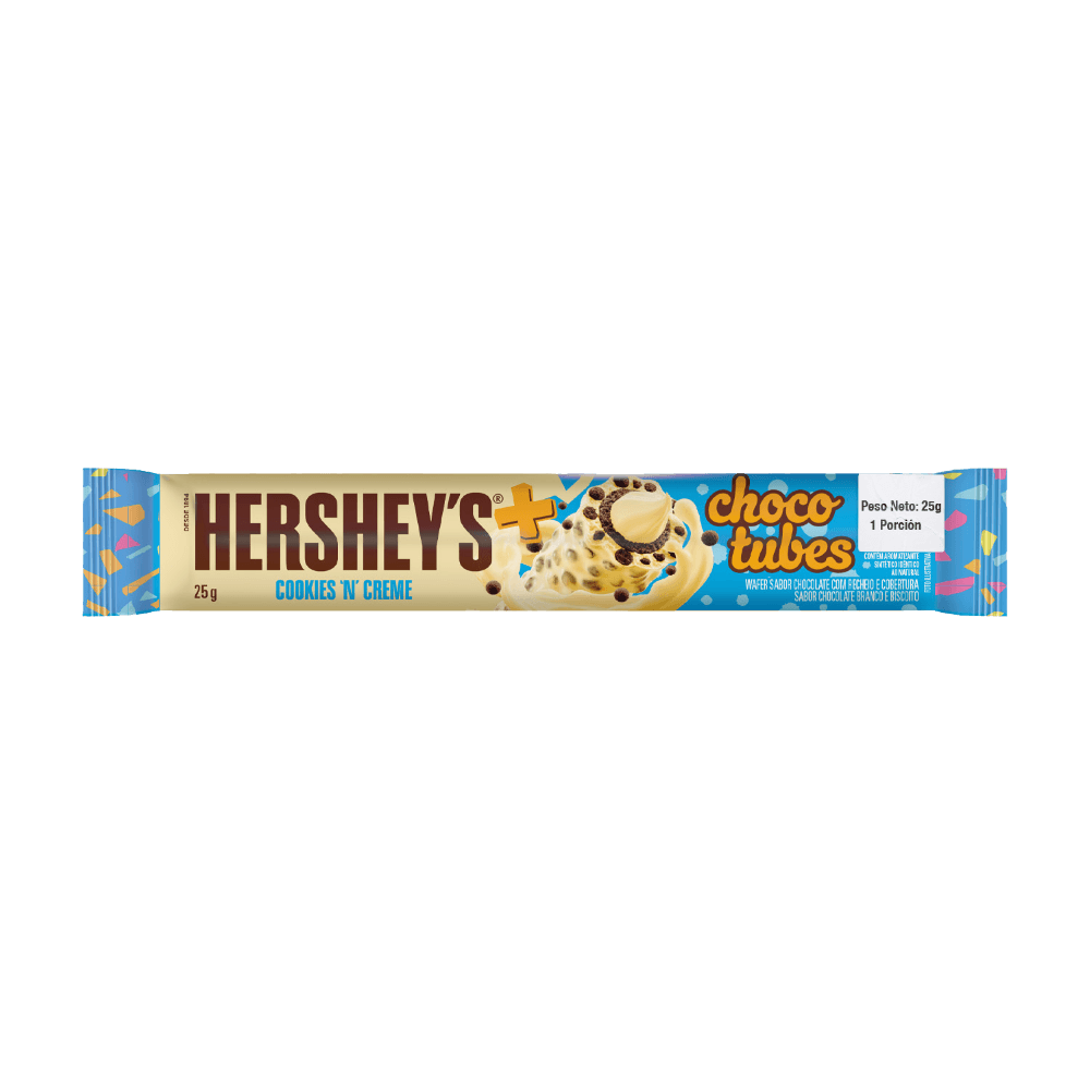 Chocotubes Hersheys Cookiesycream 25G