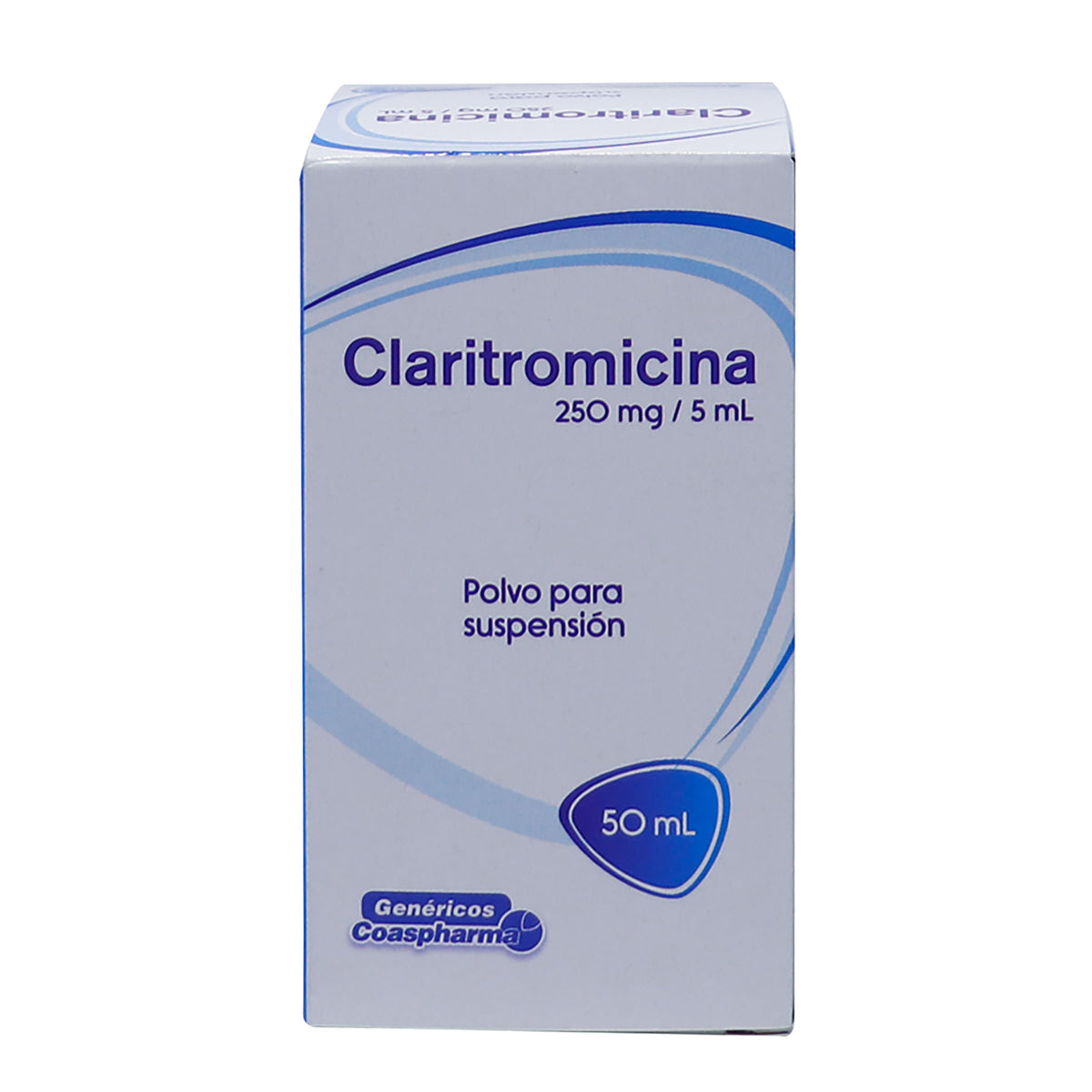Claritromicina 250 Miligramos 5 Mililitros