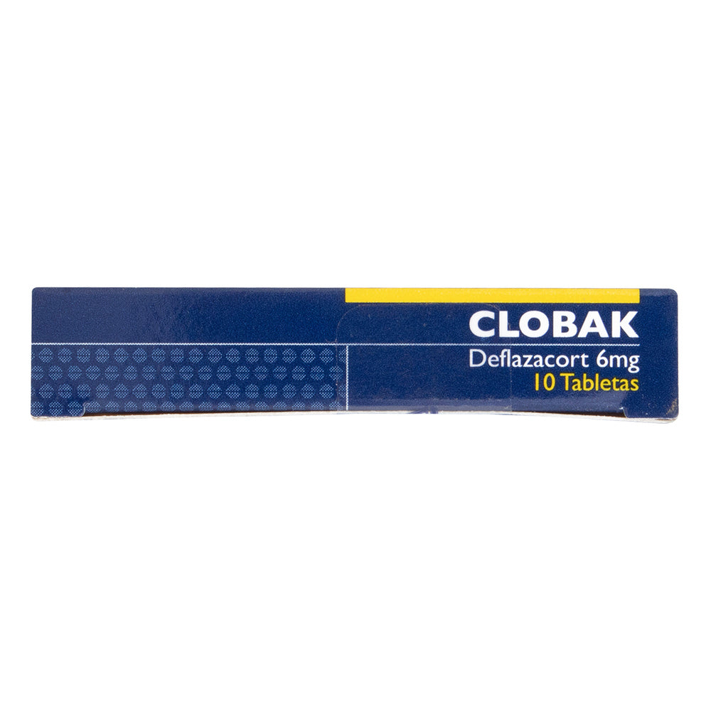 Clobak 6 MG 10 Tabletas