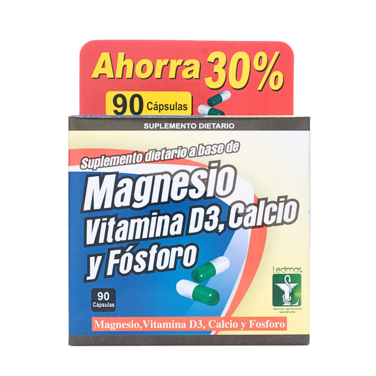 Cloruro De Magnesio 90 CAP Ahorro 30%