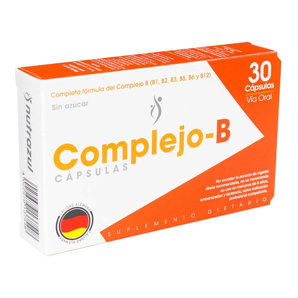 Complejo B 30 Capsulas Nutrazul