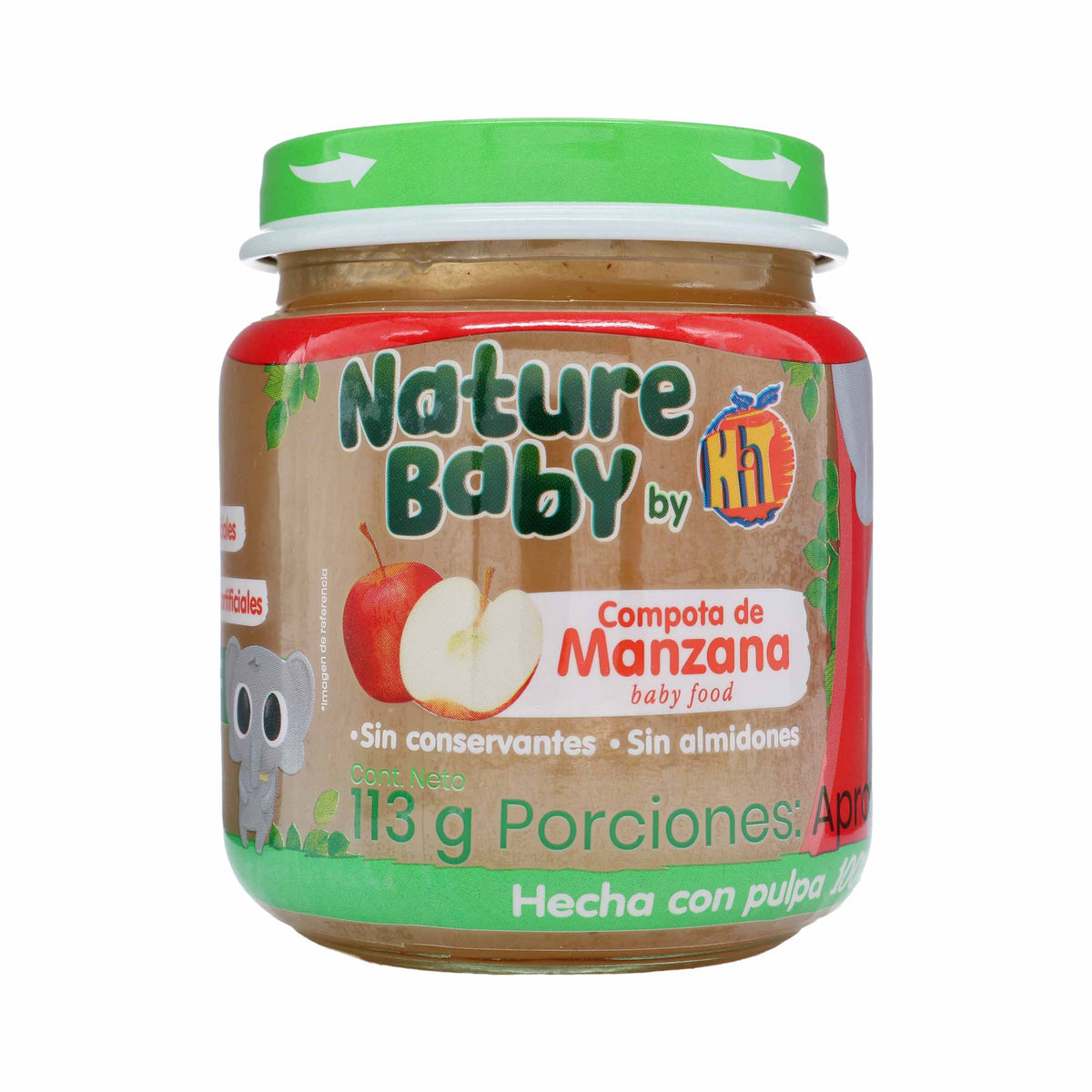 Compota Nature Baby Manzana 113 Gr
