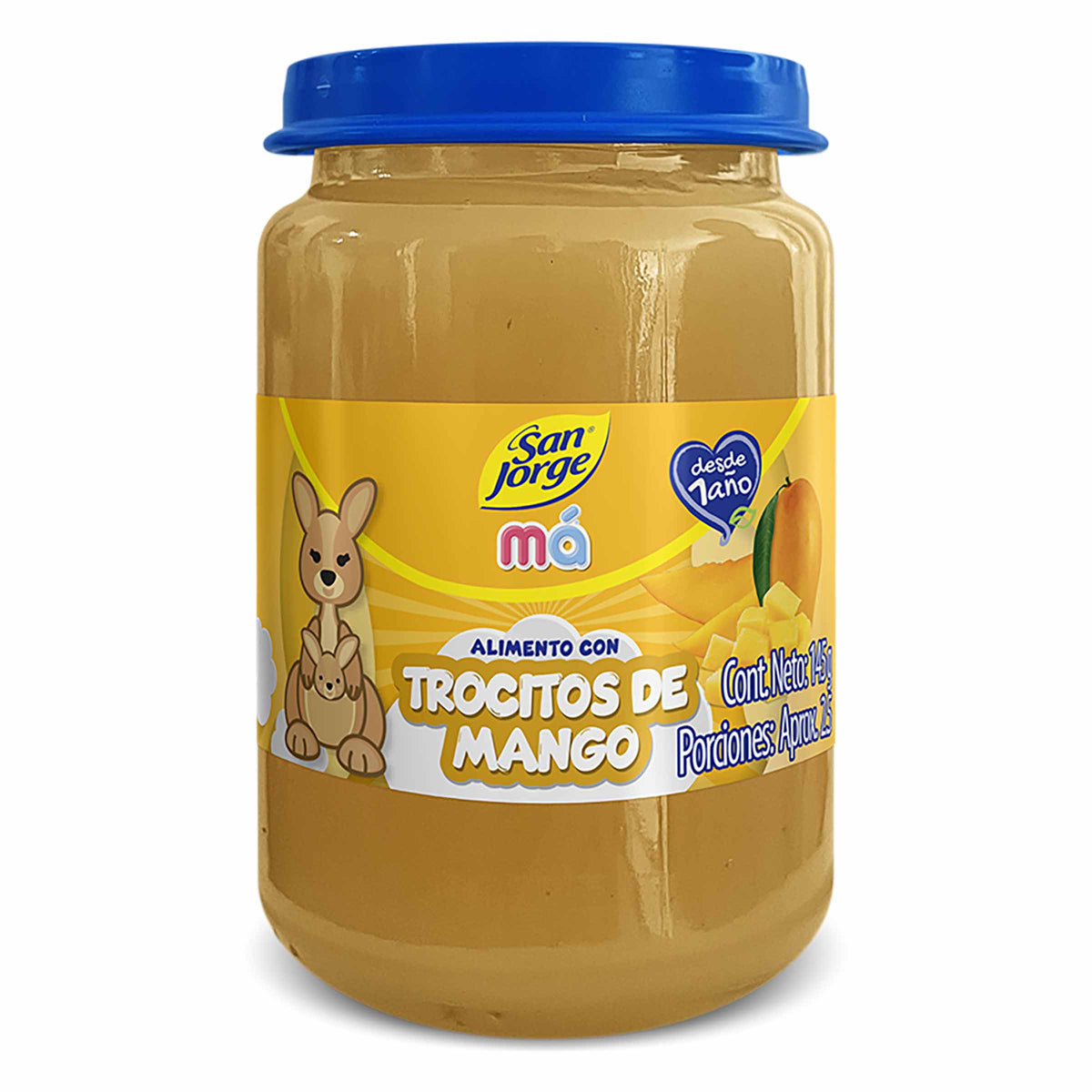 Compota San Jorge Trocitos Mango 145Grs