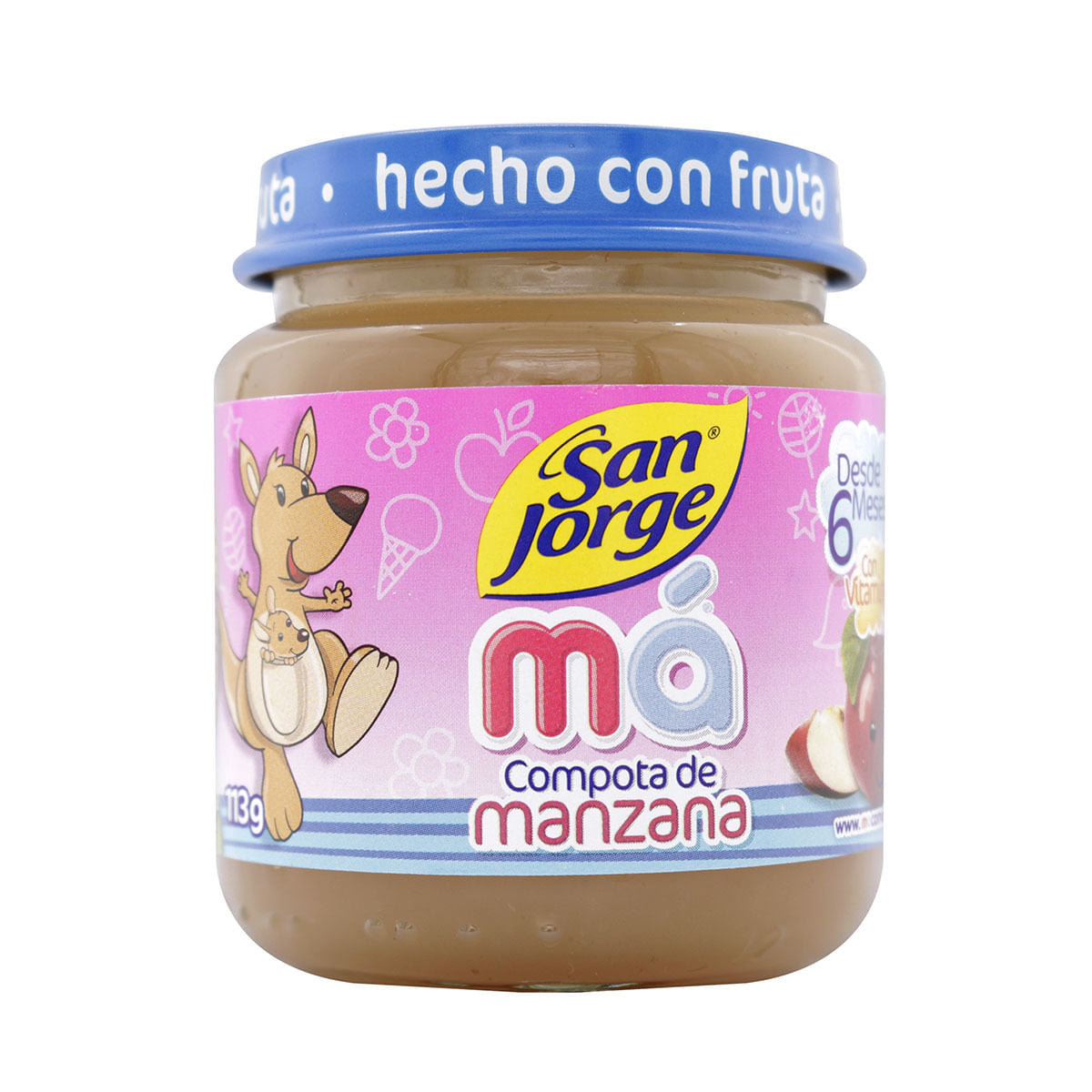 Compotas San Jorge Manzana 113 Gr