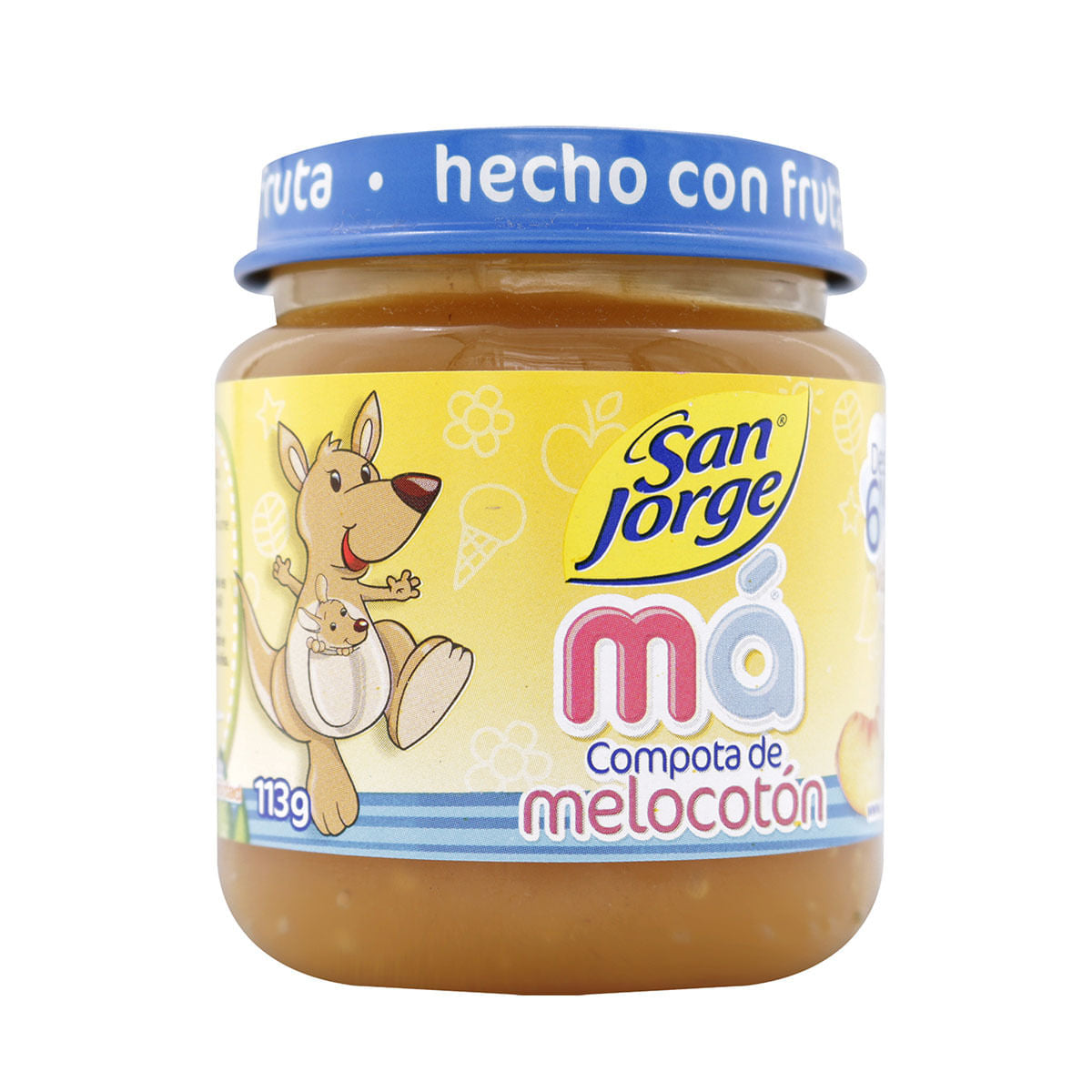Compotas San Jorge Melocotón 113 Gr