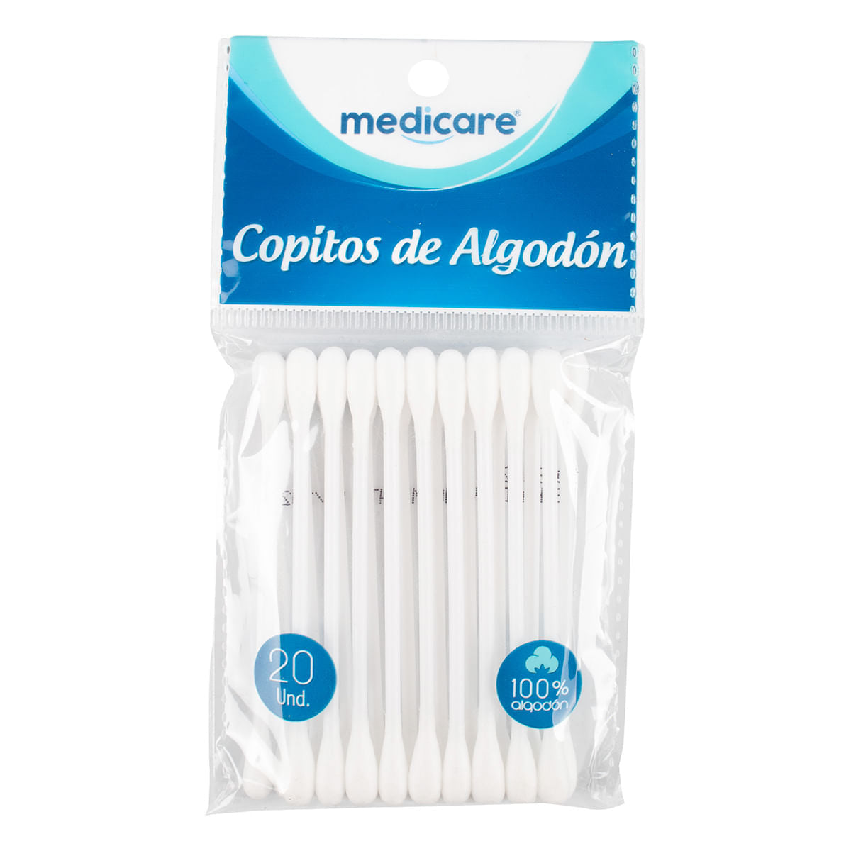 Copitos Medicare Biodegradables 20 Unidades