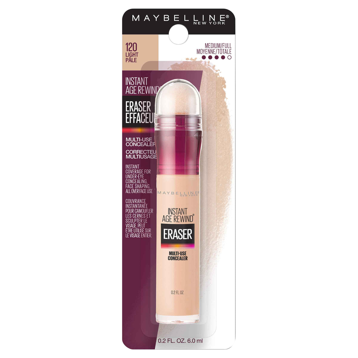 Correc.maybelline Age Rewind 120 Light