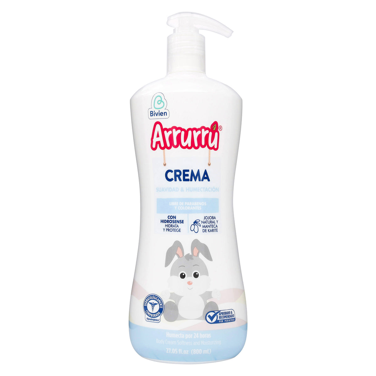 Cre.arrurru Suavidad.humectacion 800 ML