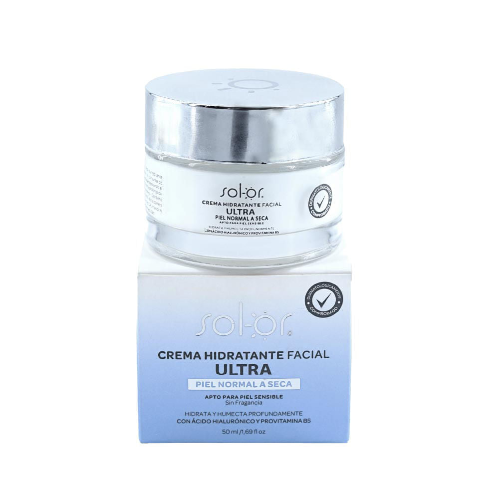 Cre.hidratante Facial Ultra SOL-Or 50ML