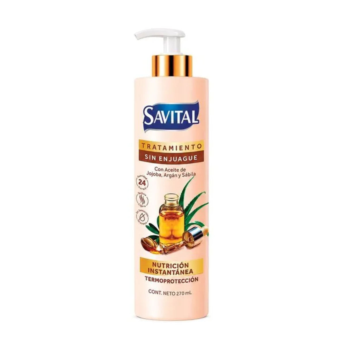 Cre Trat Savital Nutricion Brillo 270ML