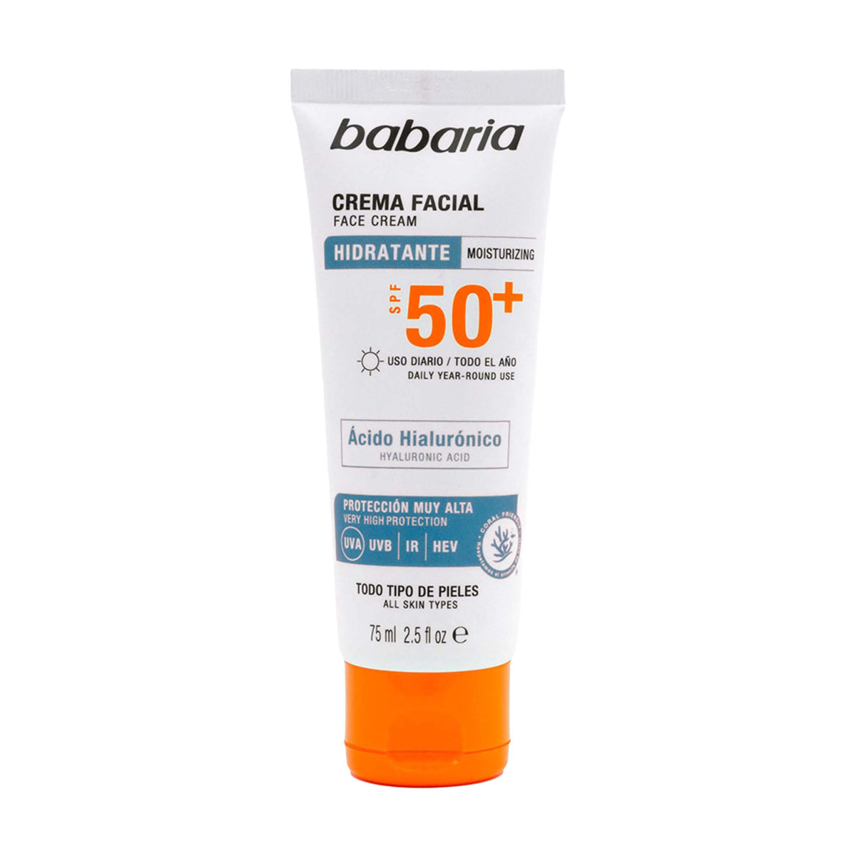 Crema Babaria Aci.hialuronic Spf50+75 ML