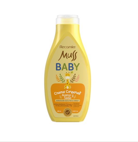 Crema Corporal Muss Baby 400ML
