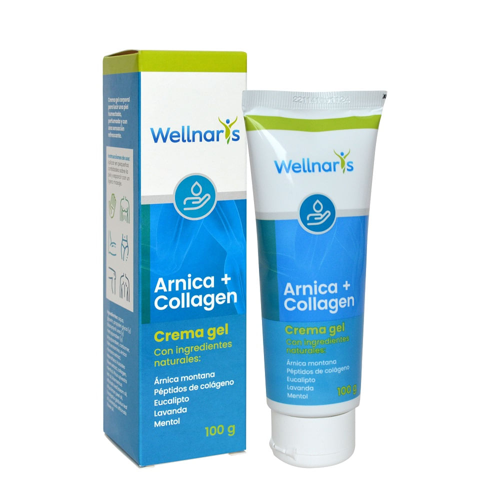 Crema Gel Arnica+Colageno Wellnaris 100