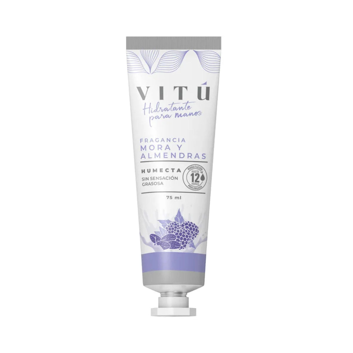 Crema Hidra.vitu Manos Mora Almend.75ML