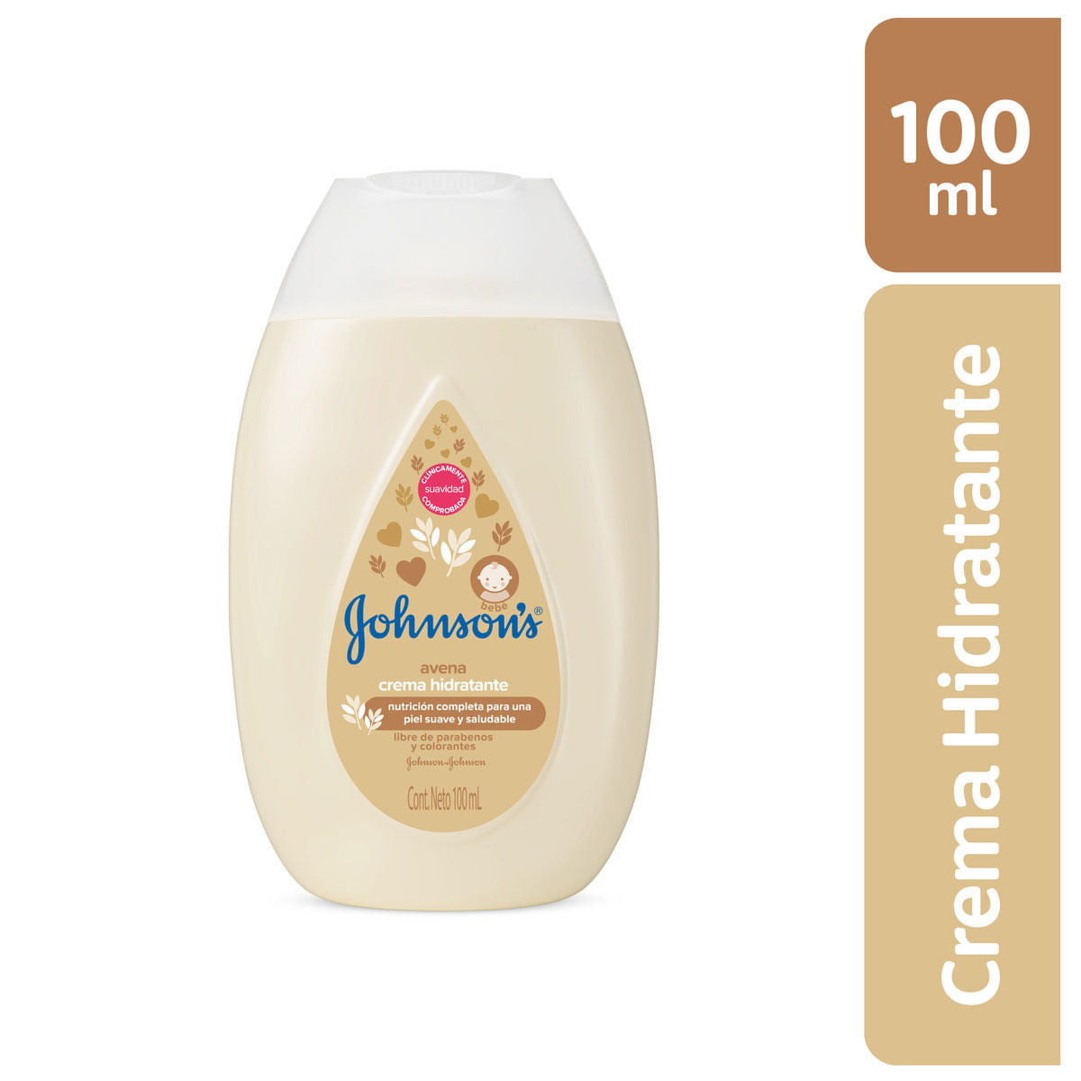 Crema Johnson's Baby Avena 100 ML