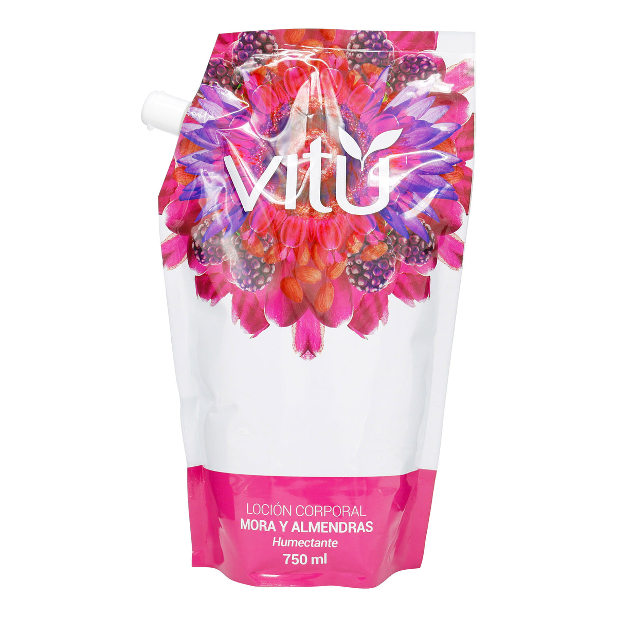 Crema Vitu L.corp.h.mora.almendras 750ML