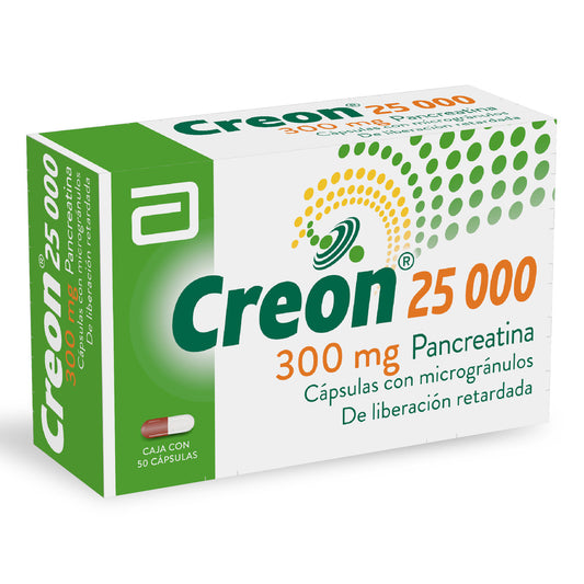 Creon 25000 50 Capsulas