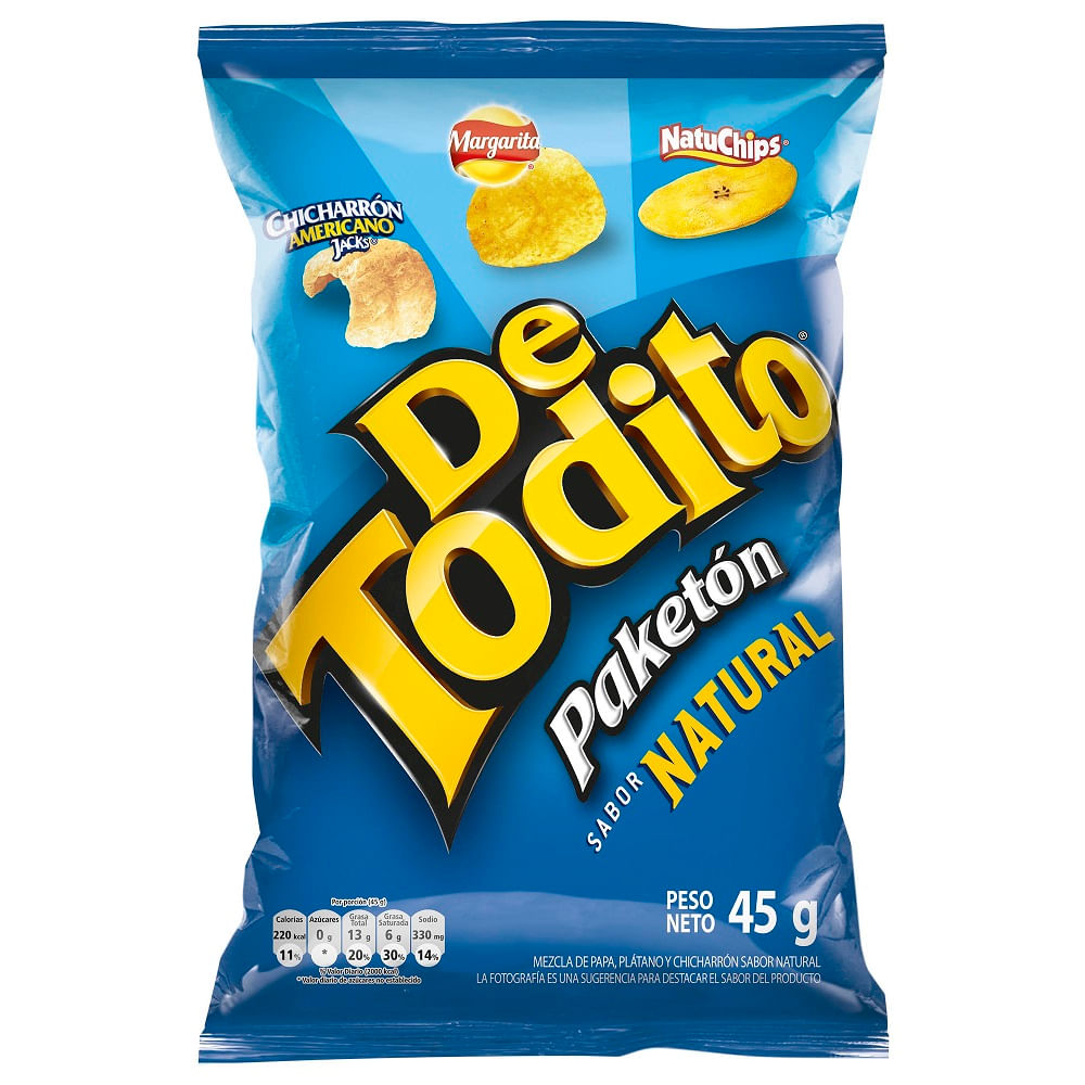 De Todito Natural 45Gr