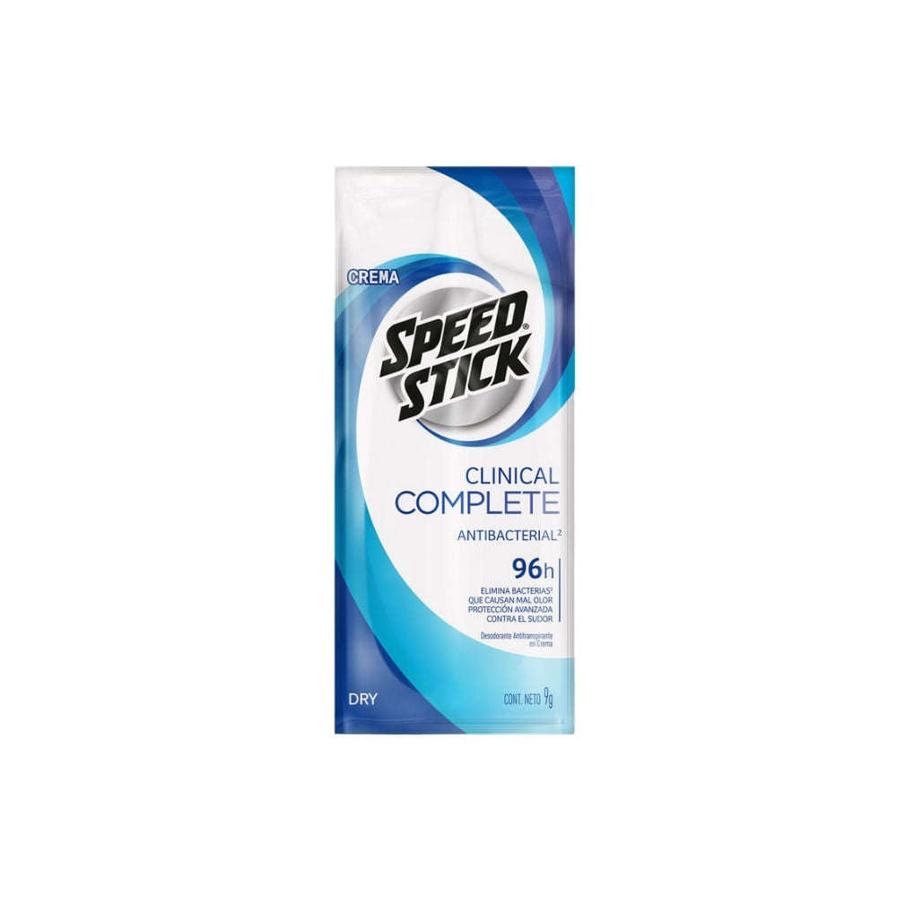Desodorante Mennen Clinical Dry Sachet 9 Gramos 20 Sobres