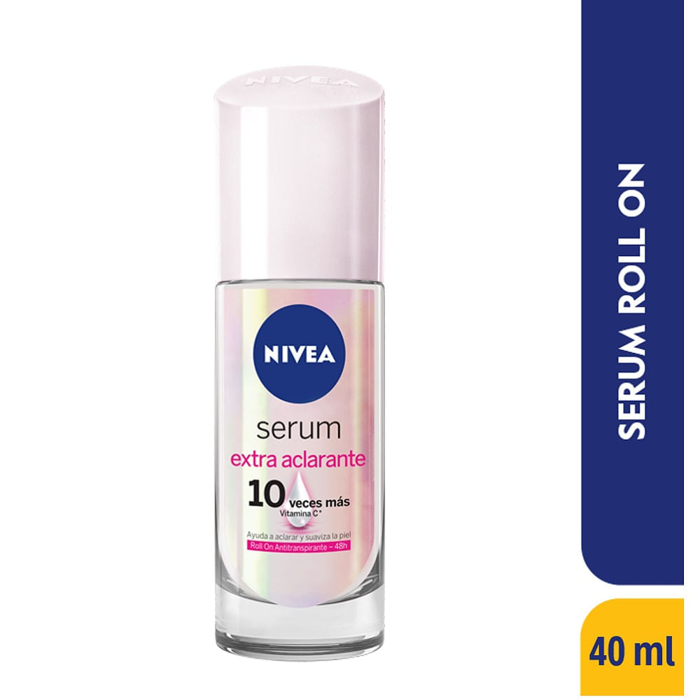 Desodorante Nivea Roll-On Serum Extra Aclarador 40ML