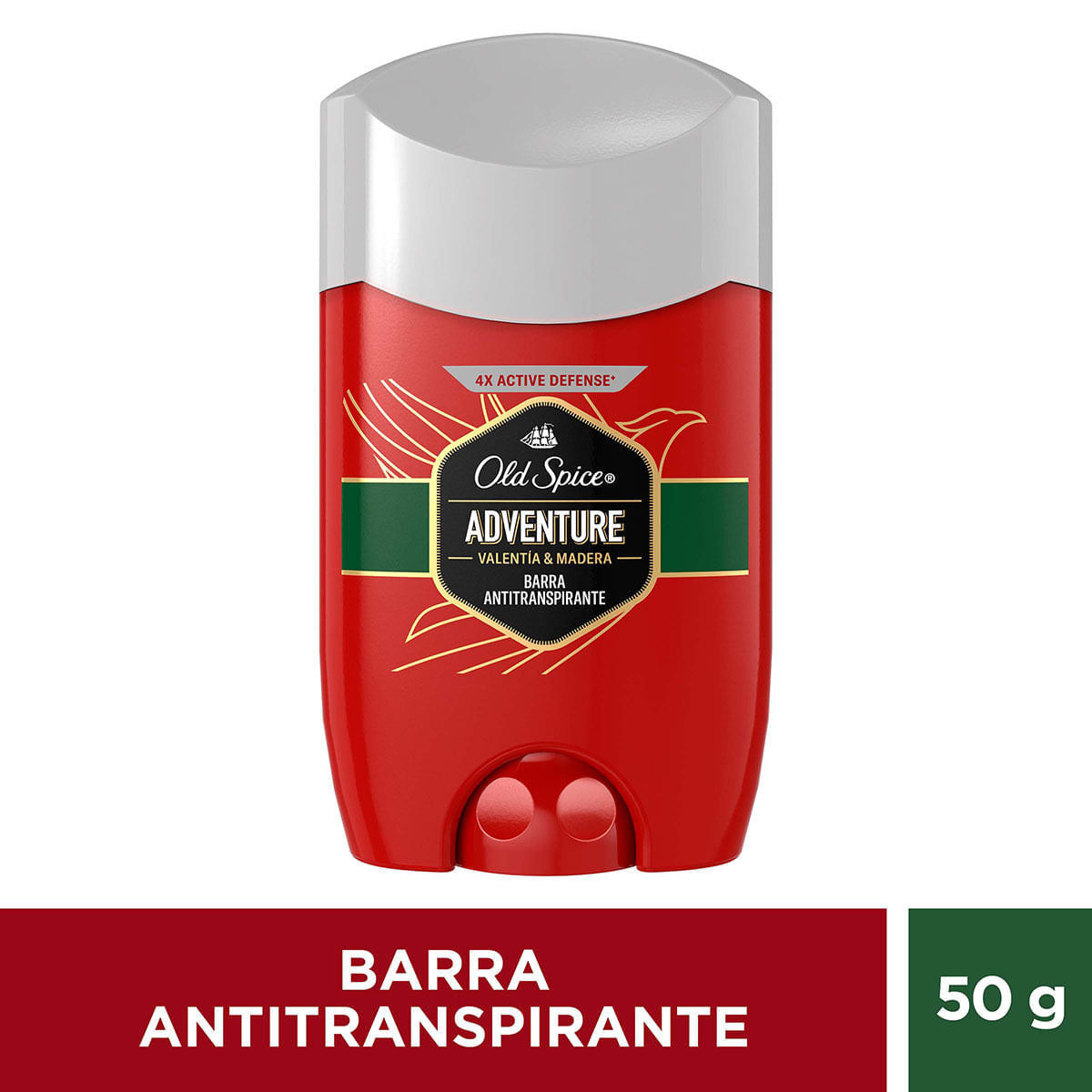 Desodorante Old Spice Barra Adventure Frasco Por 50 Gramos