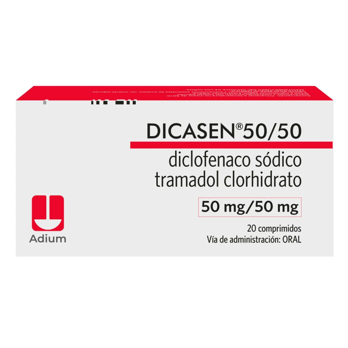 Dicasen 50 MG/50 MG 20 Tabs
