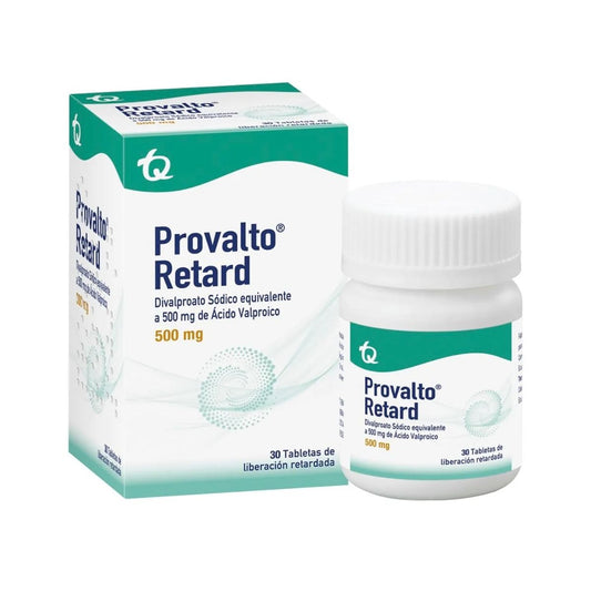 Divalproato De Sodio 500MG 30Tab