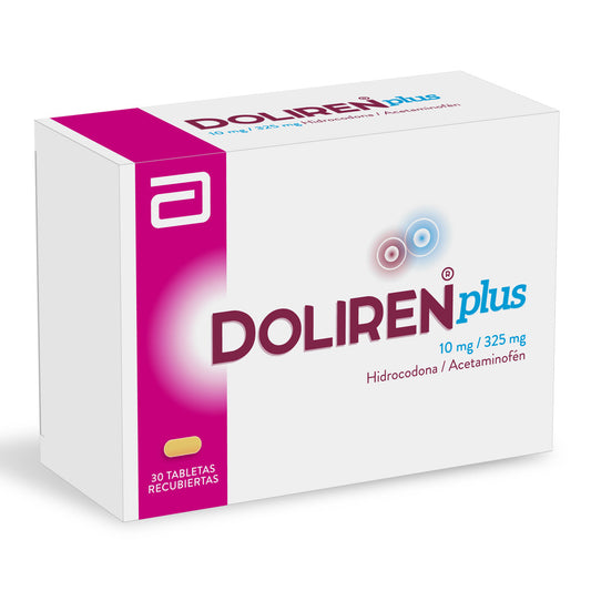Doliren Plus 325MG 30 Tabletas
