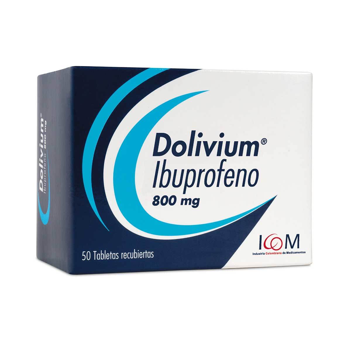 Dolivium 800 Miligramos 50 Tabletas