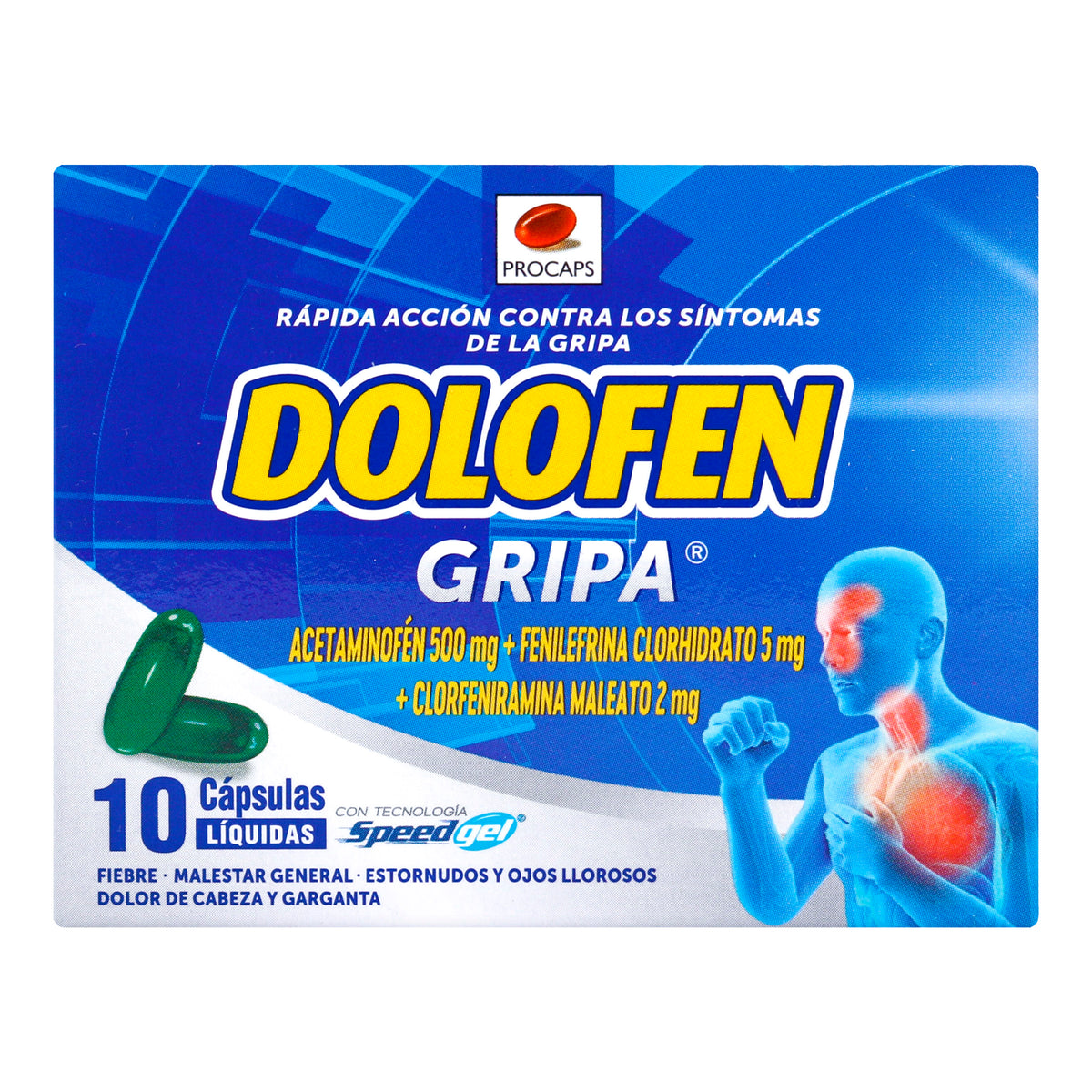 Dolofen Gripa 10 Caps