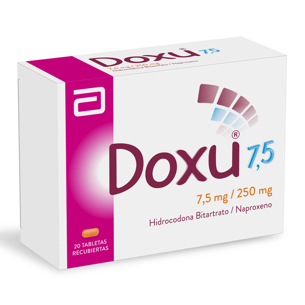 Doxu 250MG/7.5MG 20 Tabletas