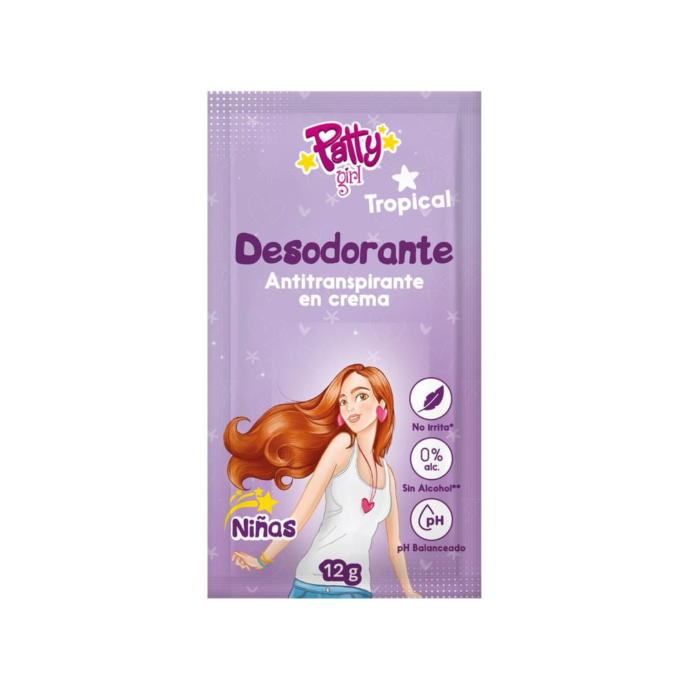 Dte Crema Patty Girl Trop 24Sbs 12Gr