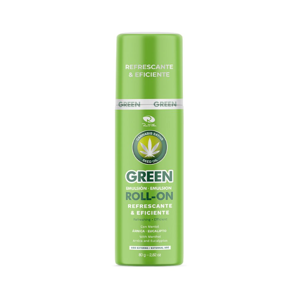 Emulsion Green Refre.roll On 80 Gr