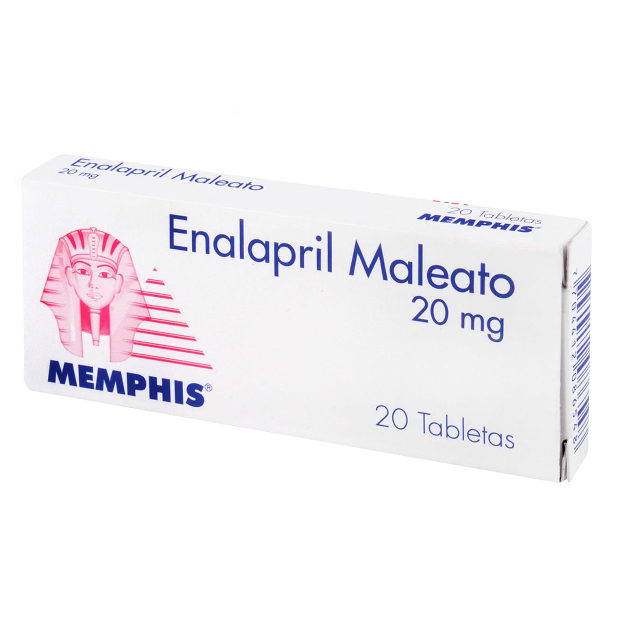 Enalapril Maleato 20 MG 20 Tabletas