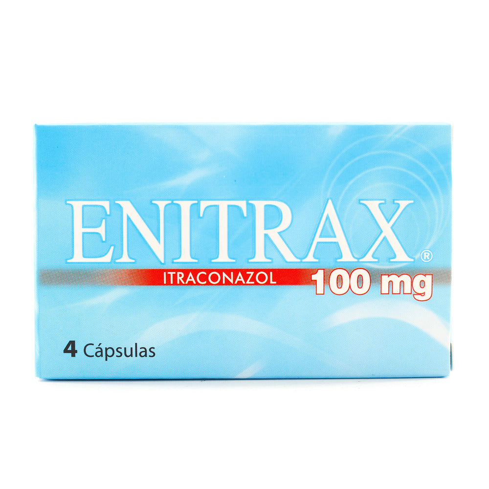 Enitraz 100 Miligramos 4 Cápsulas