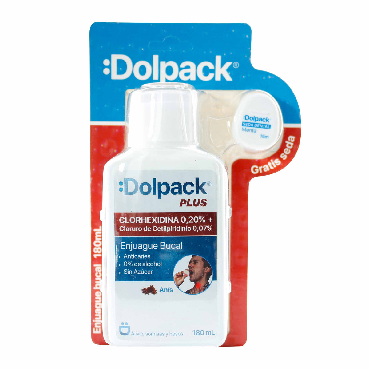 Enj.buc.clorhe.dolpack Plus 0.2 180ML+Se