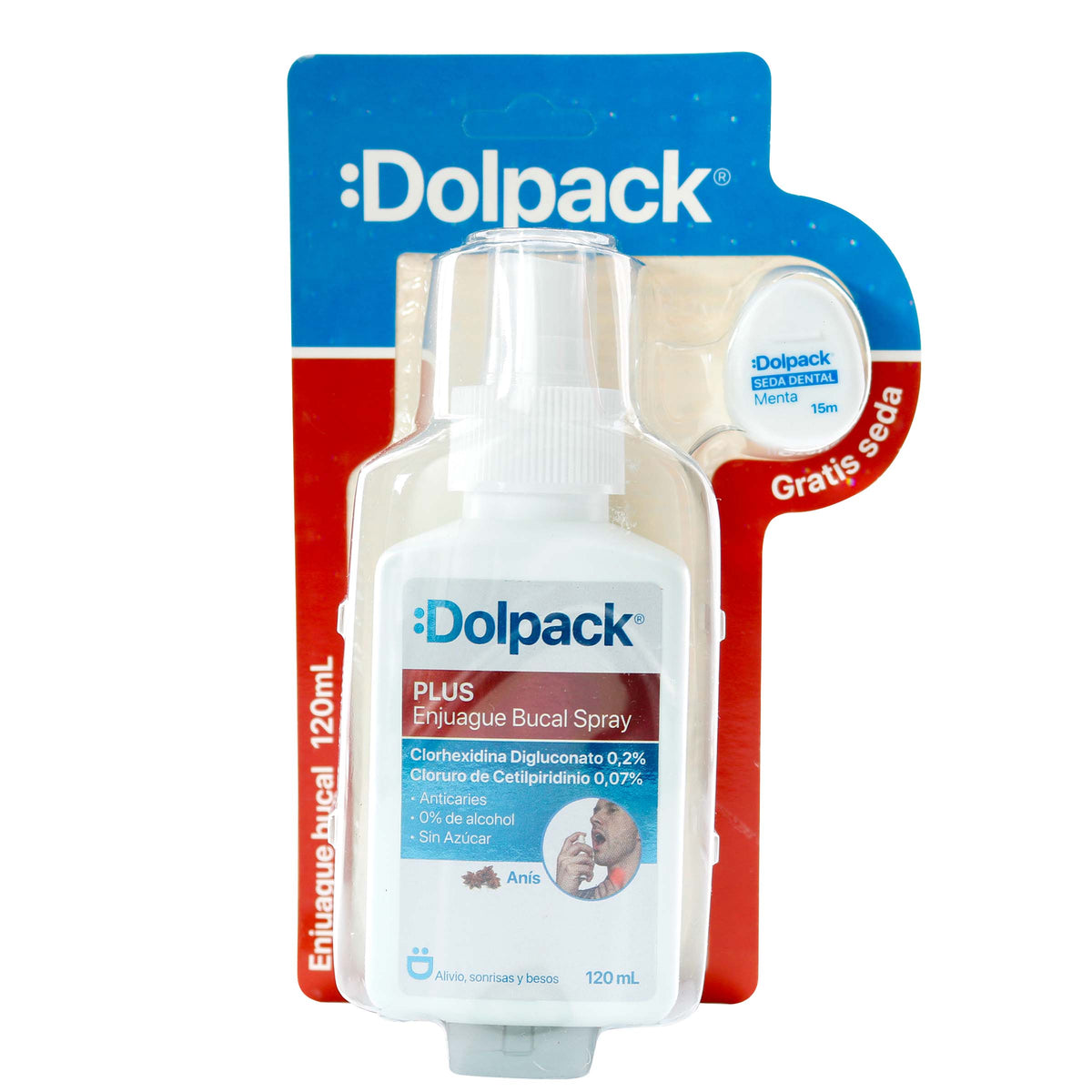 Enj.buc.clorhex Dolpack 0.2 Spr.120ML+Se