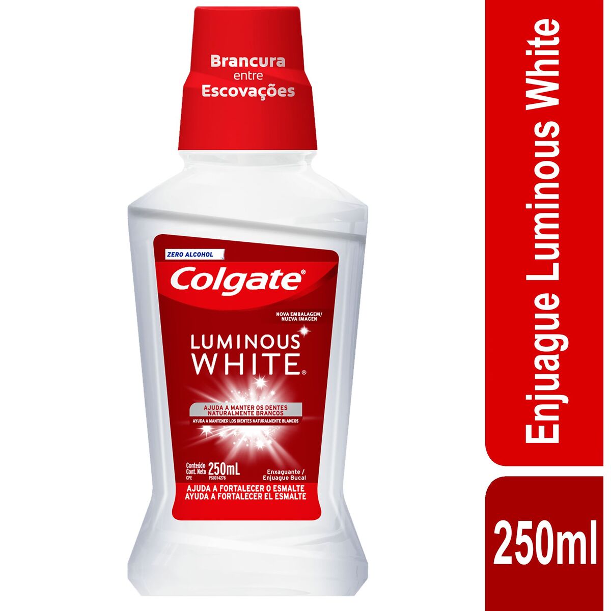 Enjuague Colgate Luminous White 250 ML