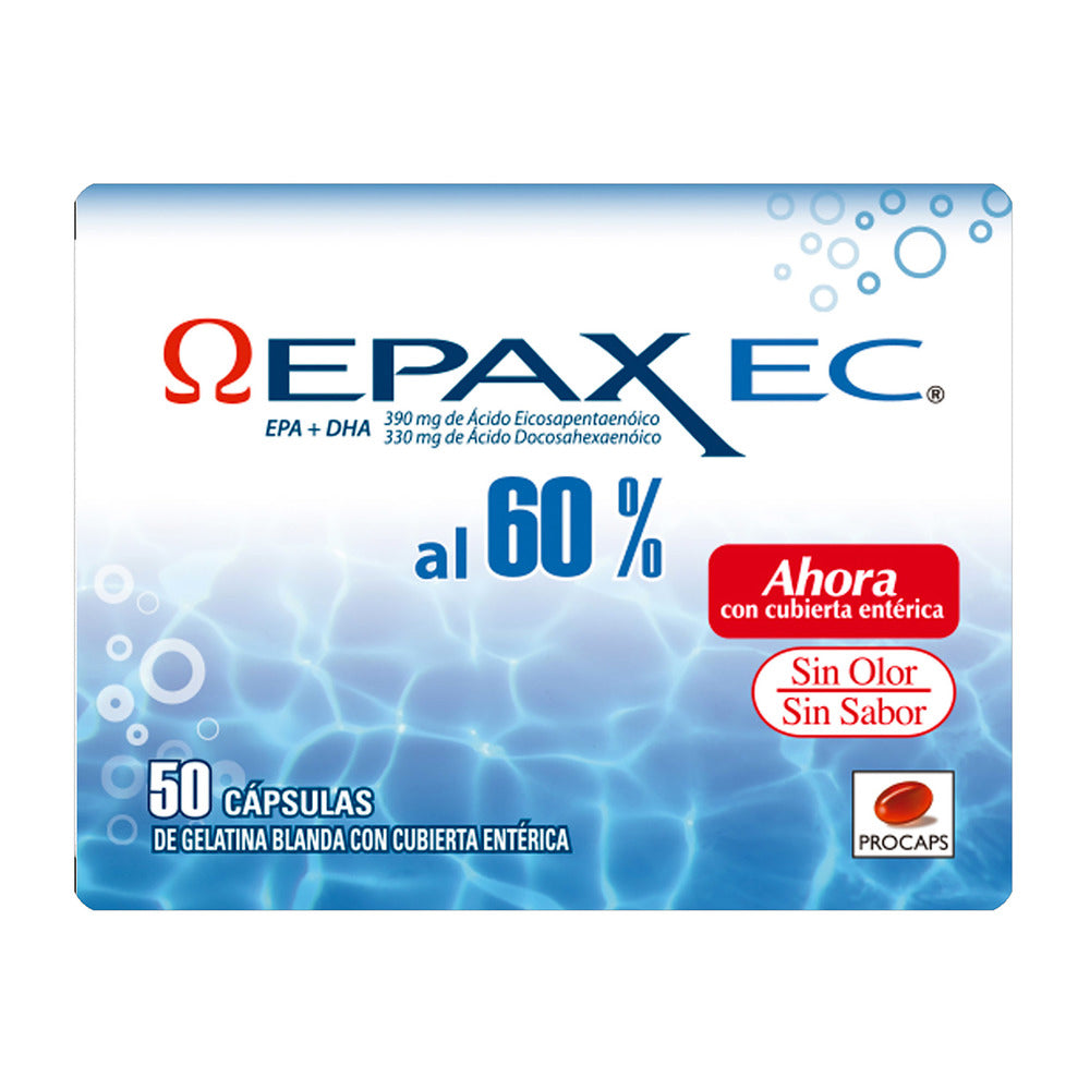 Epax 720 MG Ec 50 Capsulas