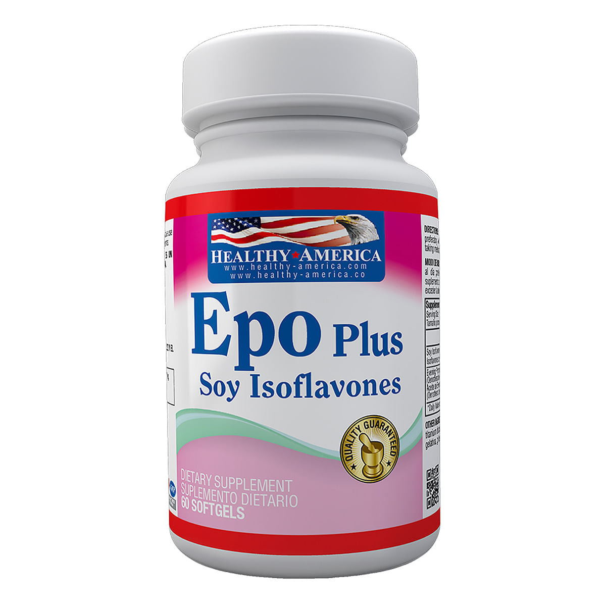 Epo Plus Soy Isoflavones 60 Softgels