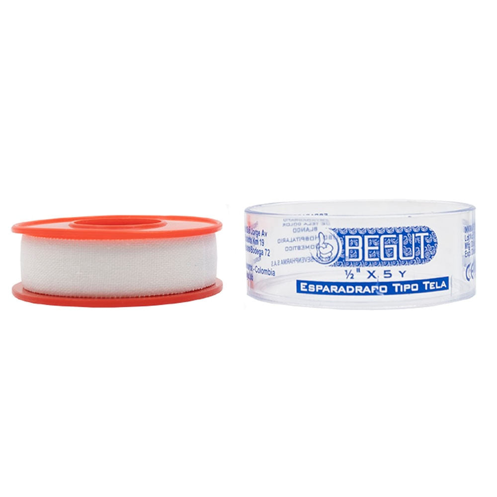 Esparadrapo 1/2 X 5 Yardas Blanco Begut