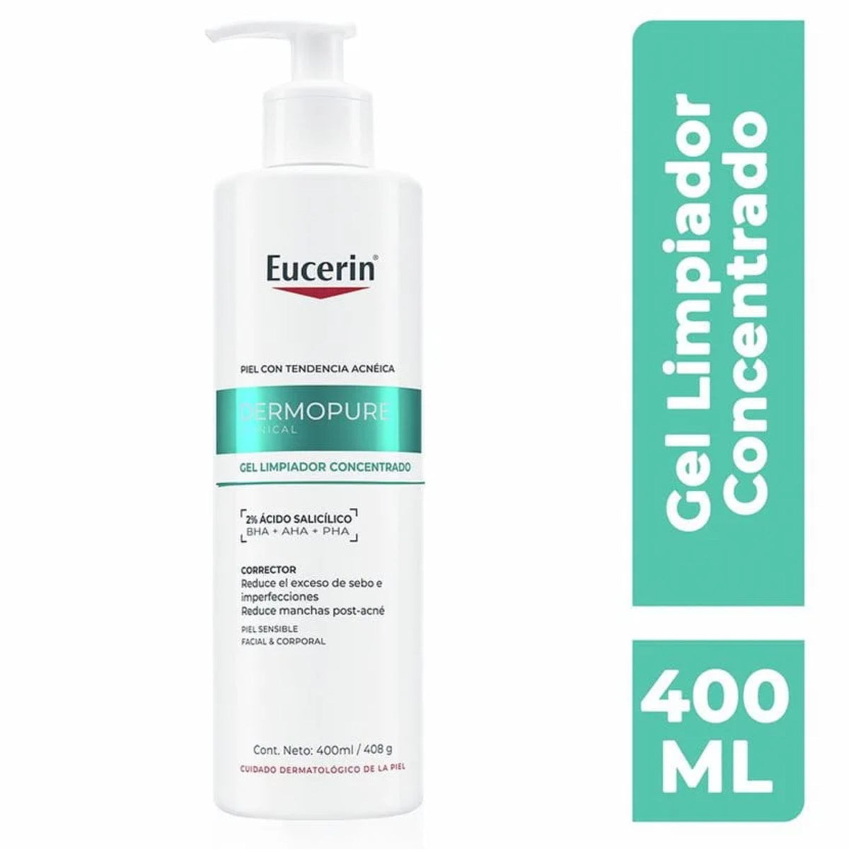 Eucerin Dermopure Gel Limp Concent 400ML