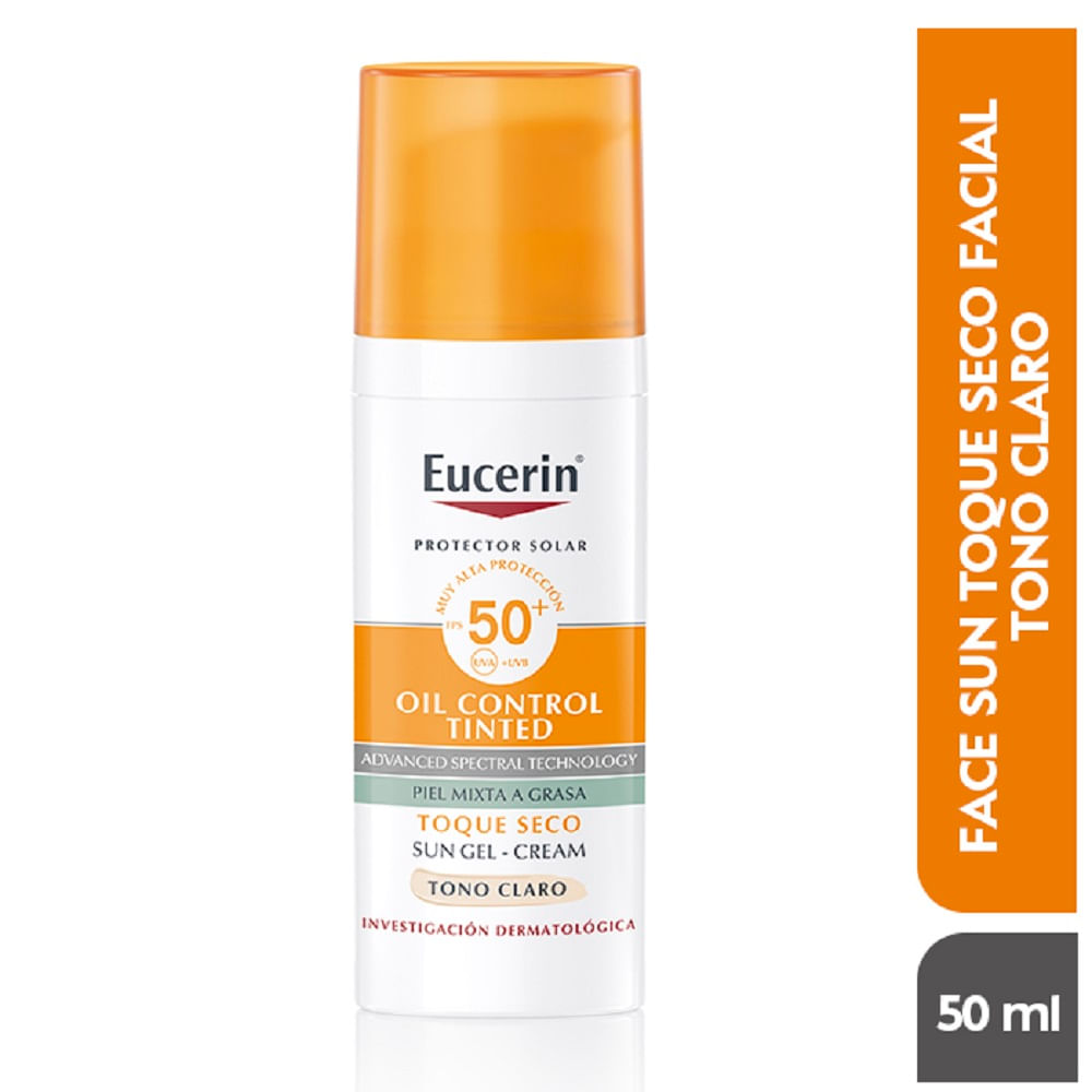 Eucerin Solar Oil Seco Ton.cla.50ML