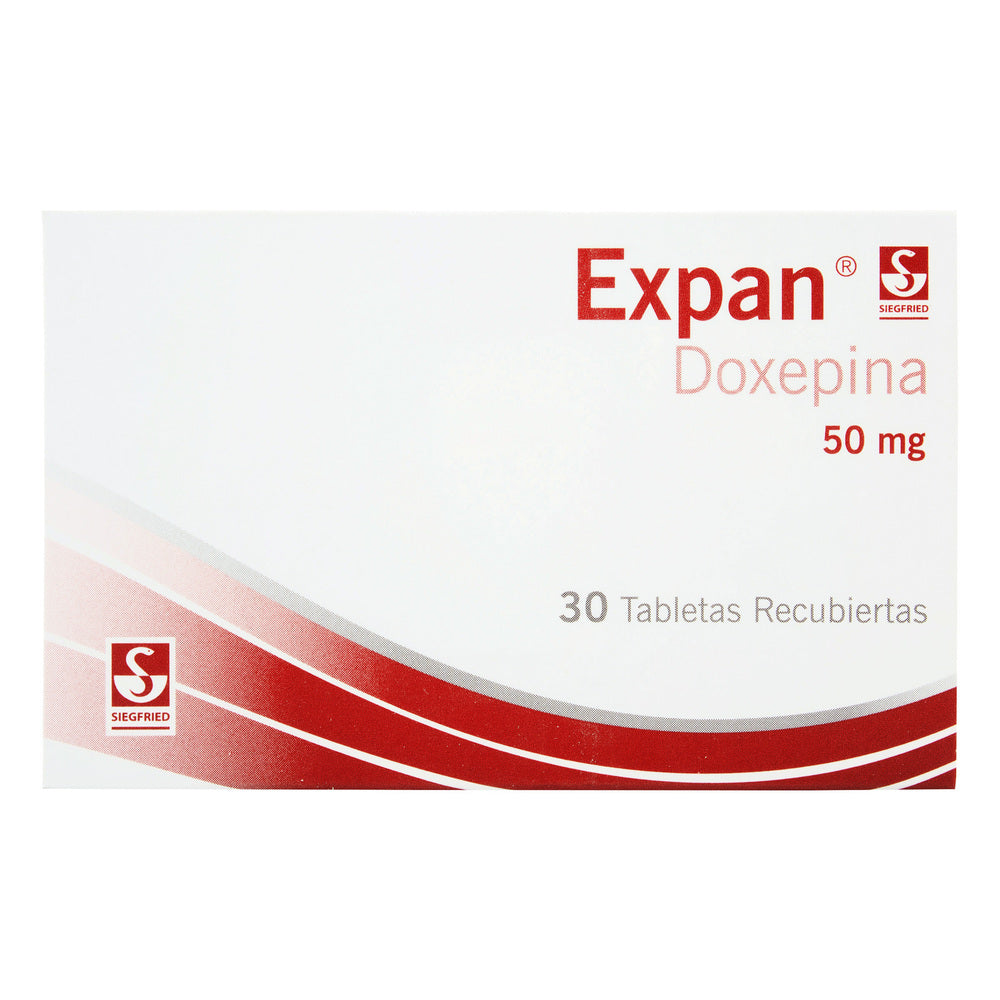 Expan Doxepina 50 MG 30 Tabletas