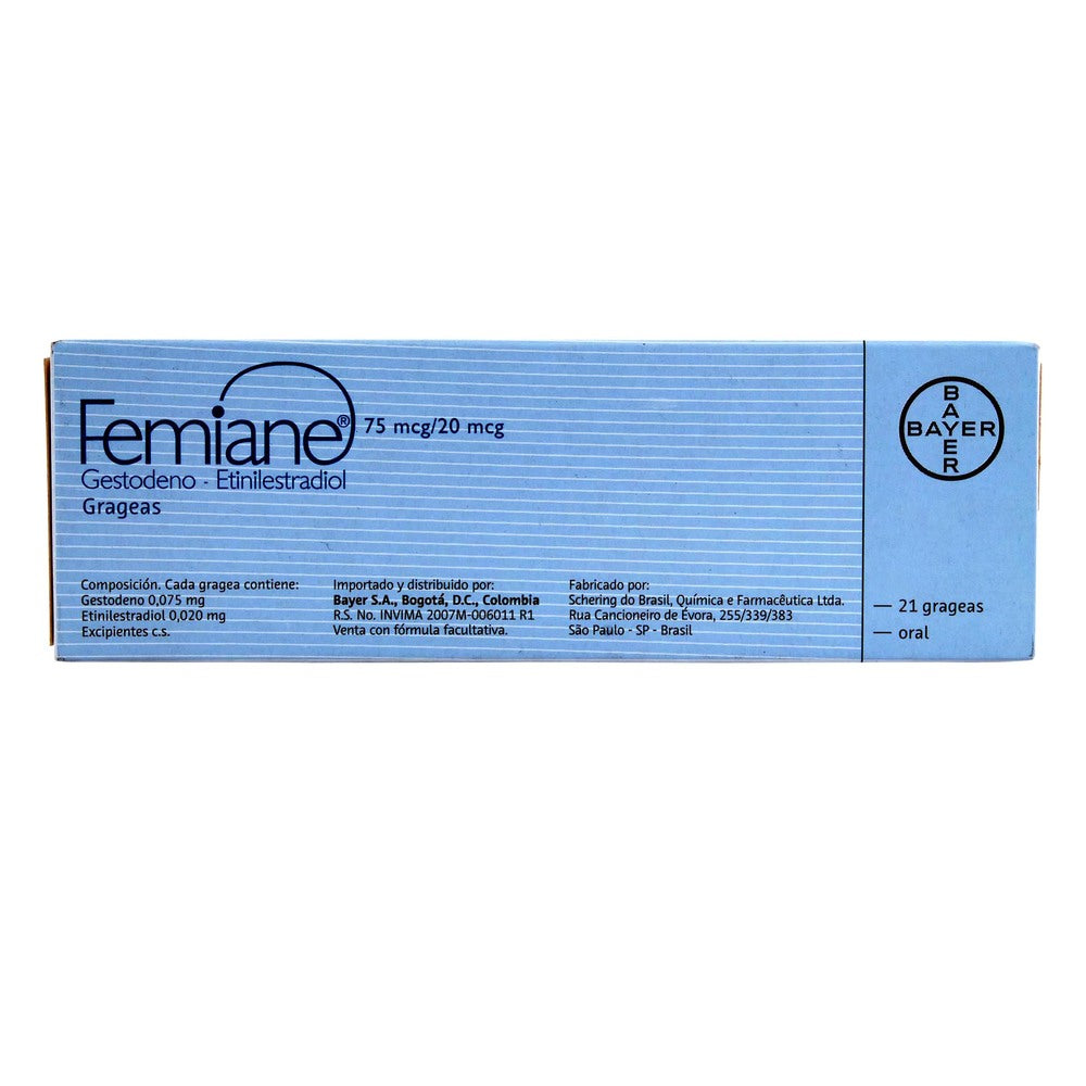 Femiane 21 Grageas