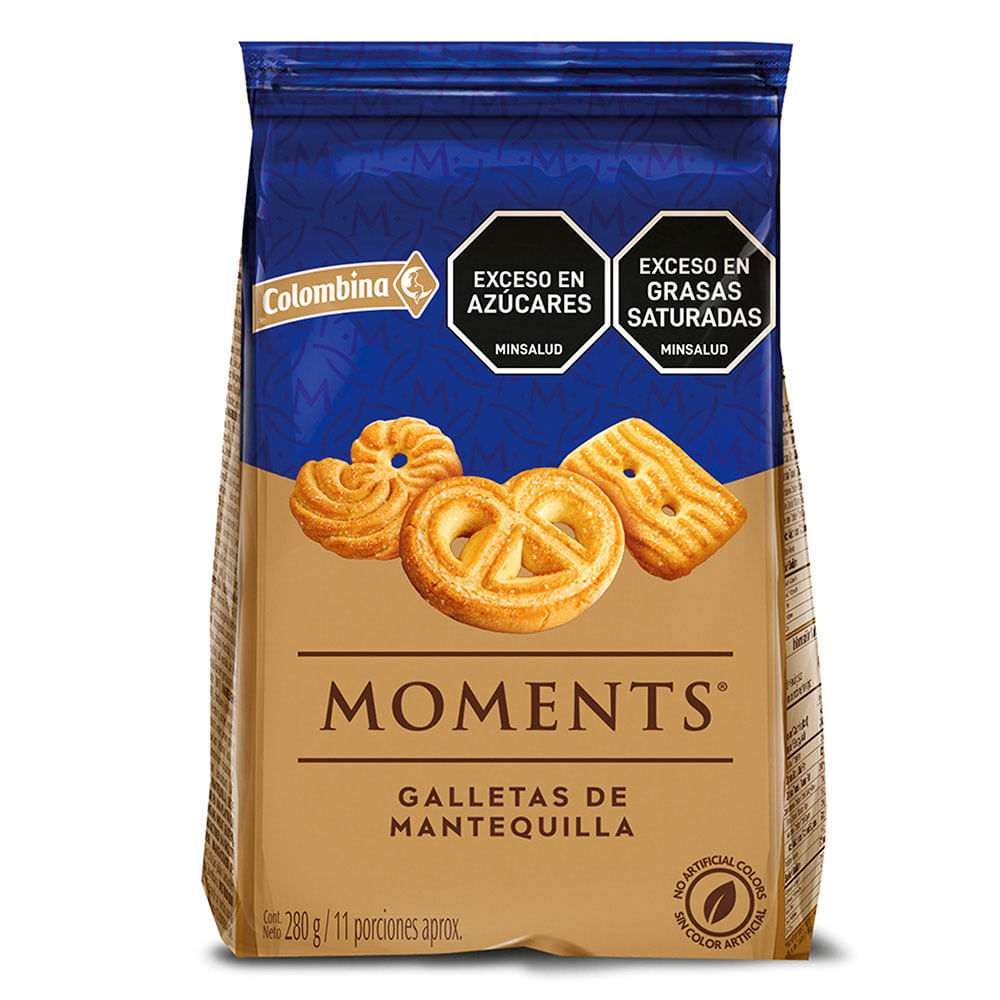 Galleta Moments Danesas 280 Gr