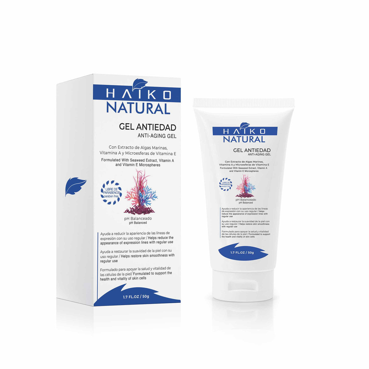 Gel Antiedad Algas Marinas 50 ML Haiko