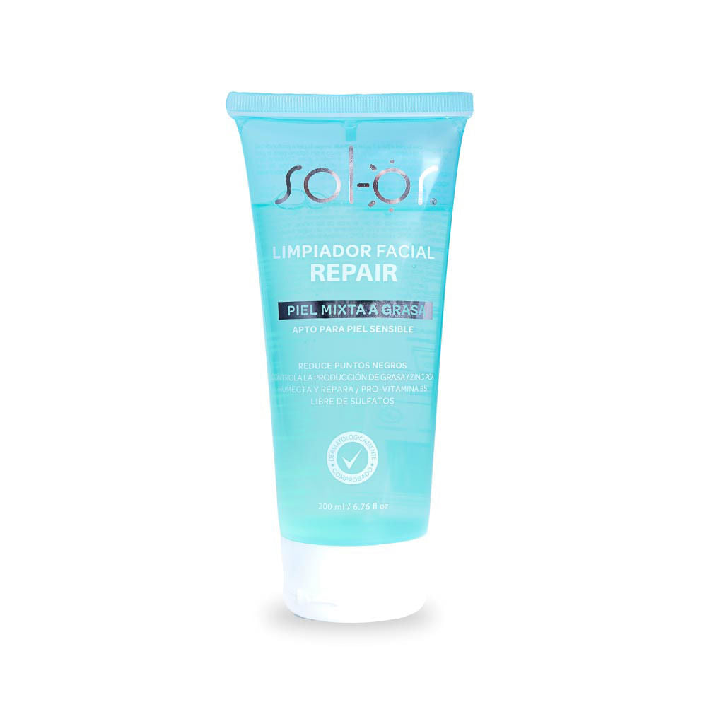 Gel Limpiador Facial Repair SOL-Or 200ML
