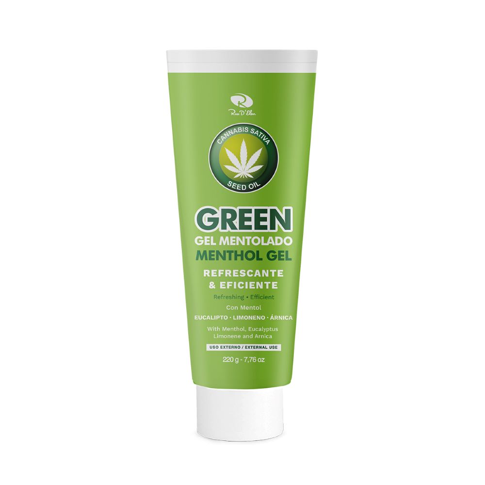 Gel Mentolado Green Colapsib 220Gr