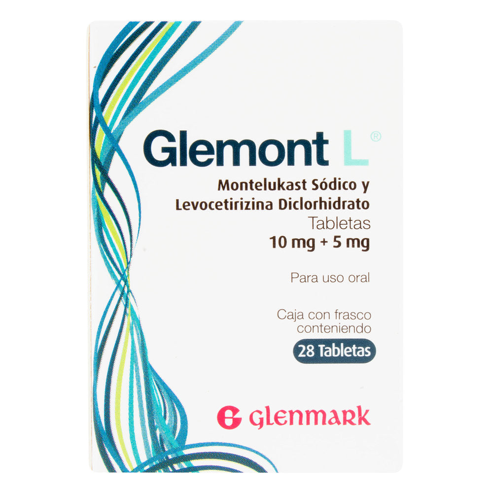 Glemont L 10MG+5MG 28 Tabletas